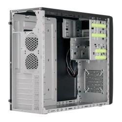 Chieftec CG-04B-OP - Mid Tower PC Case, Black, ATX/mATX/Mini-ITX, 380mm GPU, 140mm CPU Cooler (Boxed)