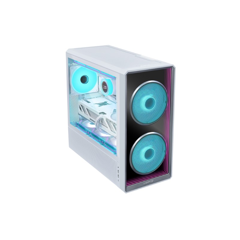 Lian Li LANCOOL 217 INF White Mid-Tower ATX PC Case - 3 Fans (Retail) — Buy in Cyprus with Fast Delivery