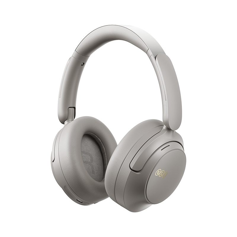 Buy QCY Headphones Grey - H3S - Type-C & Bluetooth 6.0 ANC iOS Android Call Nois... in Cyprus, Nicosia, Limassol, Larnaka, Pafos