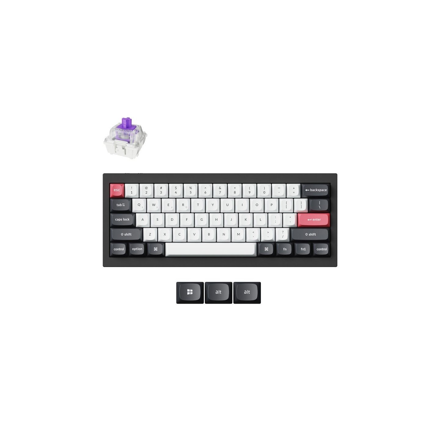 Keychron Q4 HE QMK Wireless Hall Effect Keyboard 60% US - Q4H-C1 (Boxed) — Buy in Cyprus with Fast Delivery