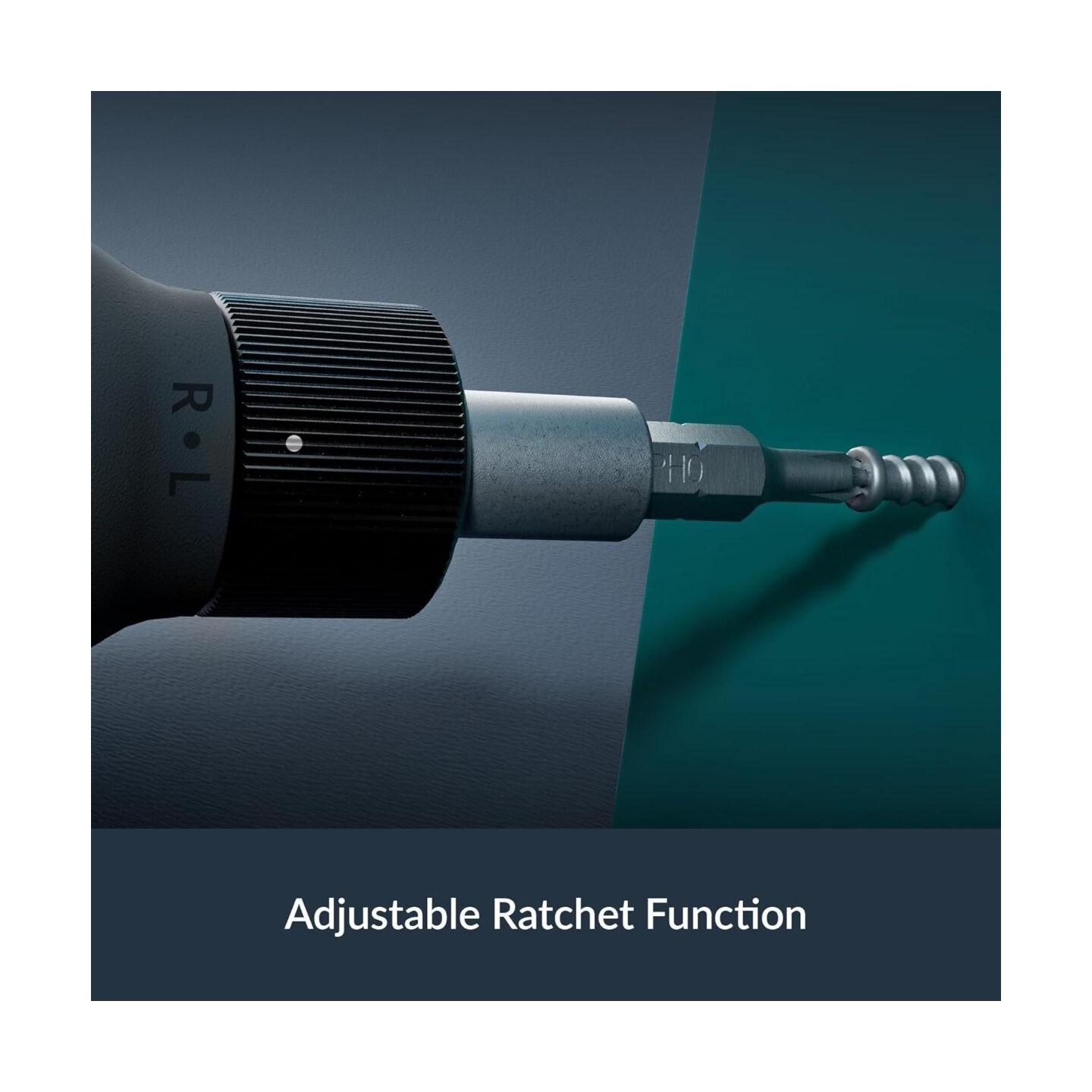 Arctic Ratchet Screwdriver Toolkit - Magnetic Bit Holder - 23 magnetic bits - adjustable function
