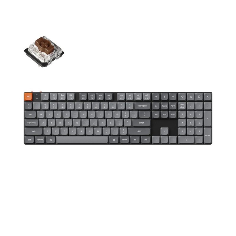 Buy Keychron K5 Max - K5M-H3 - QMK VIA Wireless Custom Mechanical Keyboard-Brown... in Cyprus, Nicosia, Limassol, Larnaka, Pafos