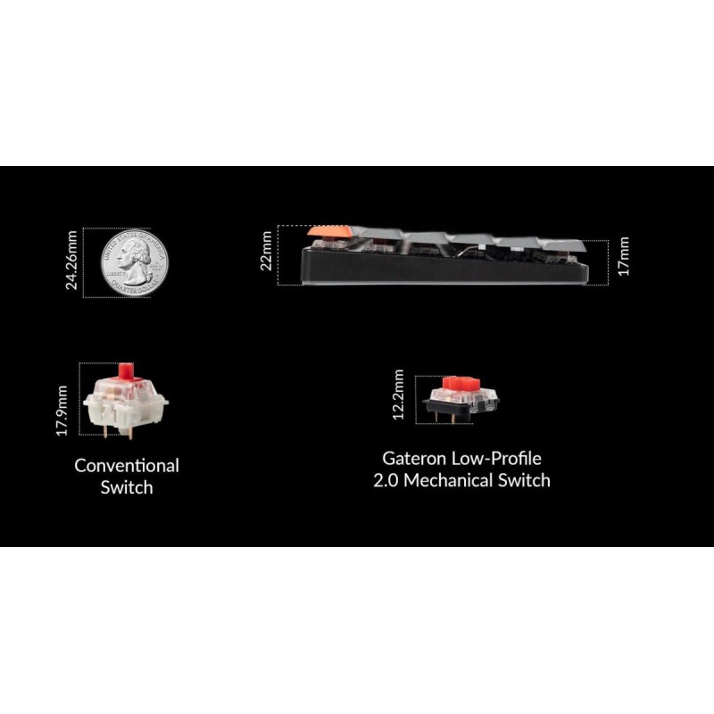 Buy Keychron K5 Max - K5M-H3 - QMK VIA Wireless Custom Mechanical Keyboard-Brown... in Cyprus, Nicosia, Limassol, Larnaka, Pafos