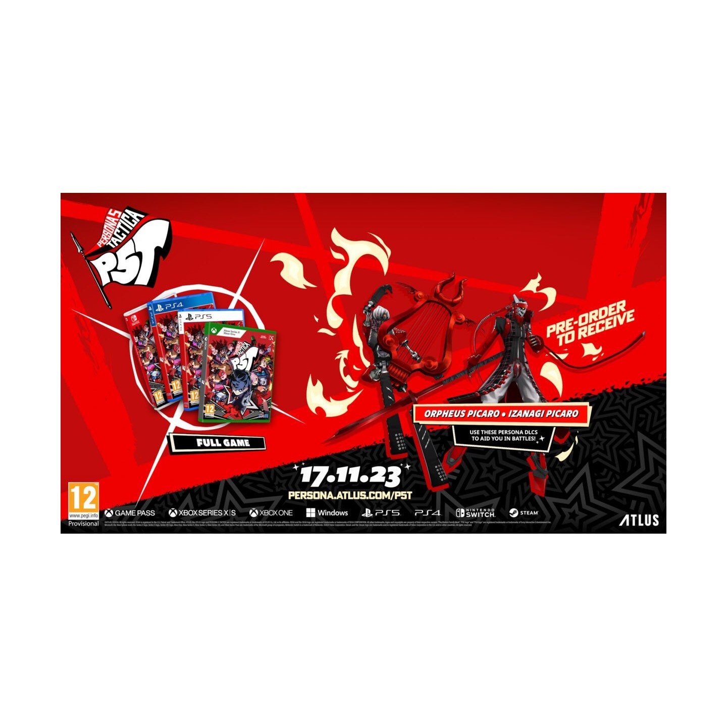 Persona 5 Tactica - PS4 — Buy in Cyprus with Fast Delivery
