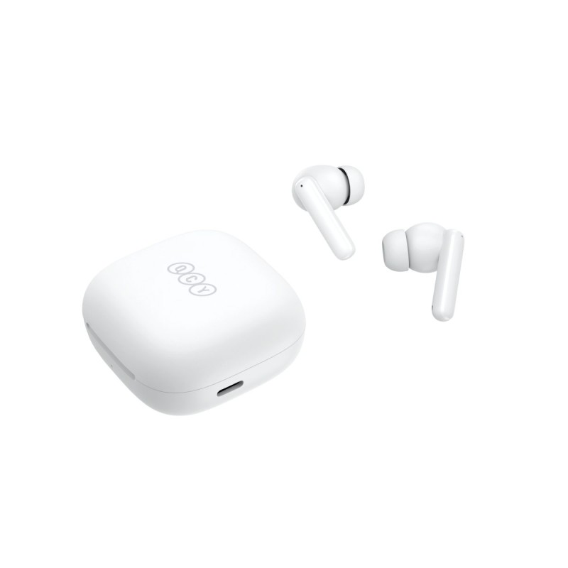 Buy QCY ANC White - T13 - TWS 10mm Dynamic Driver, 4-mic 28dB ANC, Bluetooth 5.3... in Cyprus, Nicosia, Limassol, Larnaka, Pafos