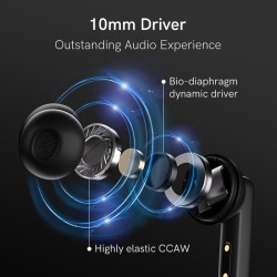 Buy QCY ANC White - T13 - TWS 10mm Dynamic Driver, 4-mic 28dB ANC, Bluetooth 5.3... in Cyprus, Nicosia, Limassol, Larnaka, Pafos