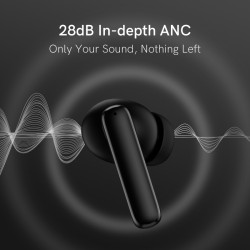 Buy QCY ANC White - T13 - TWS 10mm Dynamic Driver, 4-mic 28dB ANC, Bluetooth 5.3... in Cyprus, Nicosia, Limassol, Larnaka, Pafos