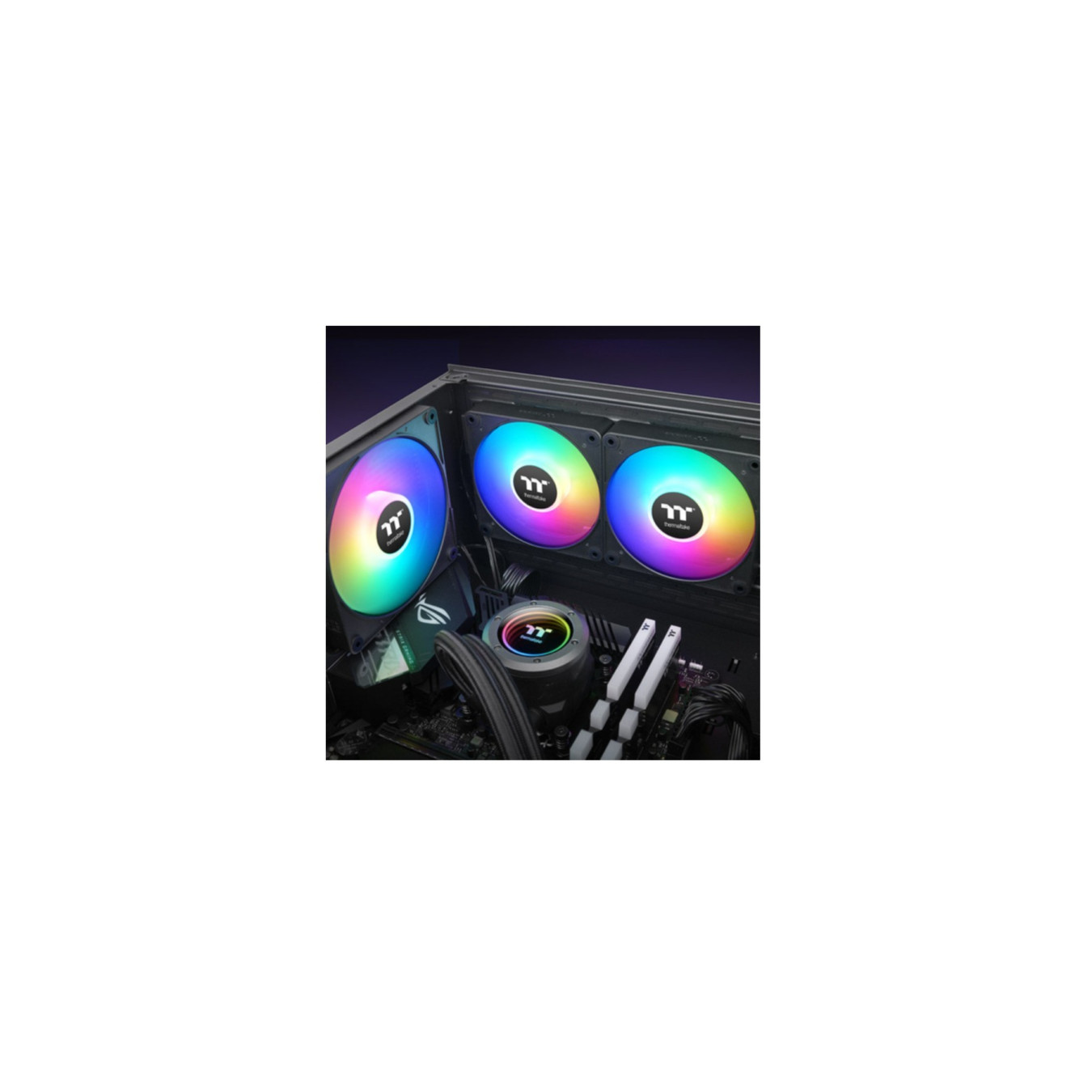 Thermaltake CT140 EX ARGB Sync - CL-F182-PL14SW-A - 140mm ARGB Case Fan, 1800 RPM, Black — Buy in Cyprus with Fast Delivery