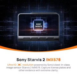 Buy 70mai Dash Cam & Rear Cam - A810S-2 - 3840 2160P 4K 30FPS 3inc screen 60C te... in Cyprus, Nicosia, Limassol, Larnaka, Pafos