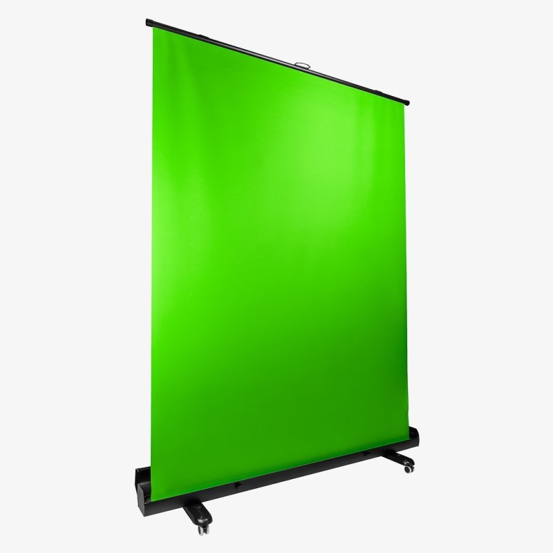 Streamplify SCREEN LIFT Green Screen - 200 x 150cm, Hydraulic Lift, lockable wheels — Buy in Cyprus with Fast Delivery