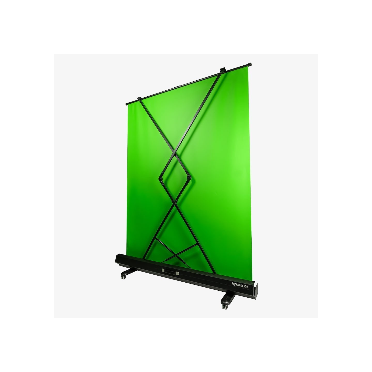 Streamplify SCREEN LIFT Green Screen - 200 x 150cm, Hydraulic Lift, lockable wheels — Buy in Cyprus with Fast Delivery