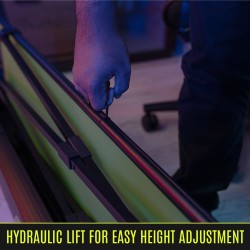 Streamplify SCREEN LIFT Green Screen - 200 x 150cm, Hydraulic Lift, lockable wheels — Buy in Cyprus with Fast Delivery