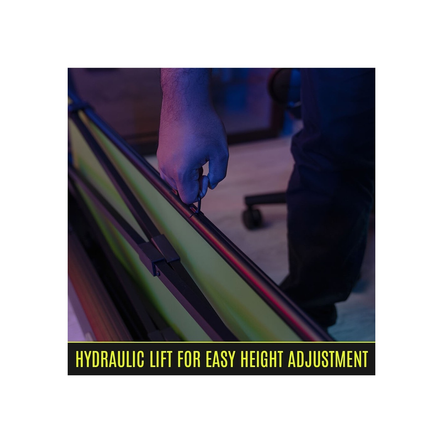 Streamplify SCREEN LIFT Green Screen - 200 x 150cm, Hydraulic Lift, lockable wheels — Buy in Cyprus with Fast Delivery