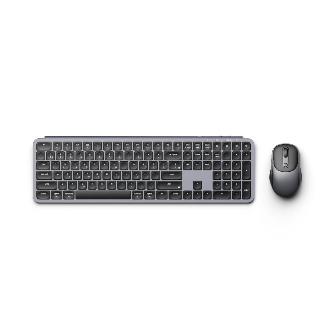 Keychron B6 Pro Combo - KCBD4-GR - Ultraslim Wireless Keyboard and Mouse 100% GR - Space Grey