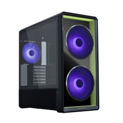 Lian Li LANCOOL 217 INF Black Infinity Mirror ATX Case 3 Fans (Retail) — Buy in Cyprus with Fast Delivery