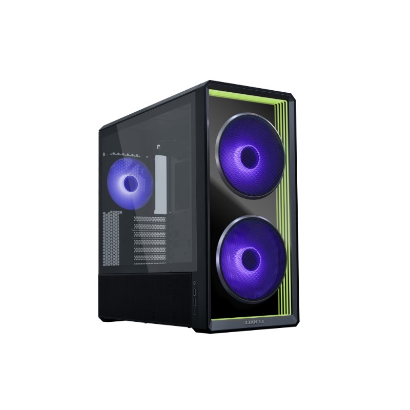 Lian Li LANCOOL 217 INF Black Infinity Mirror ATX Case 3 Fans (Retail) — Buy in Cyprus with Fast Delivery