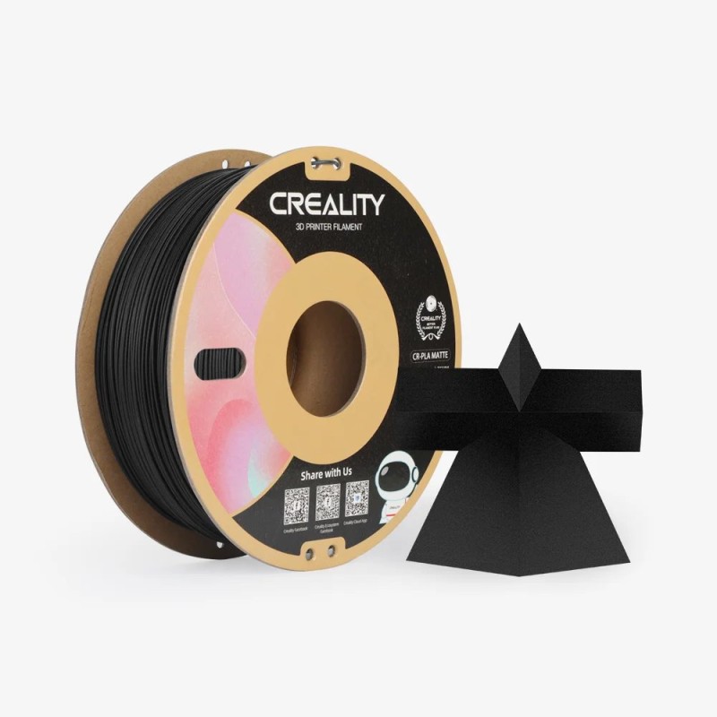 Buy CREALITY CR-PLA Matte Black - 3301010297 - Matte Black, 1 kg Spool, 1.75mm in Cyprus, Nicosia, Limassol, Larnaka, Pafos