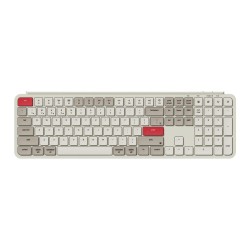 Keychron B6 Pro B6P-K13 Ultraslim Wireless Keyboard ZMK Retro Red 100% US (Boxed) — Buy in Cyprus with Fast Delivery