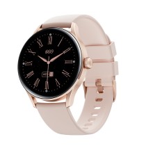 QCY Watch Elite - S11 - Pink Gold, Small metal, 1,19' AMODEL, Fashion BT Call, IPX8 Waterproof, 7Day always
