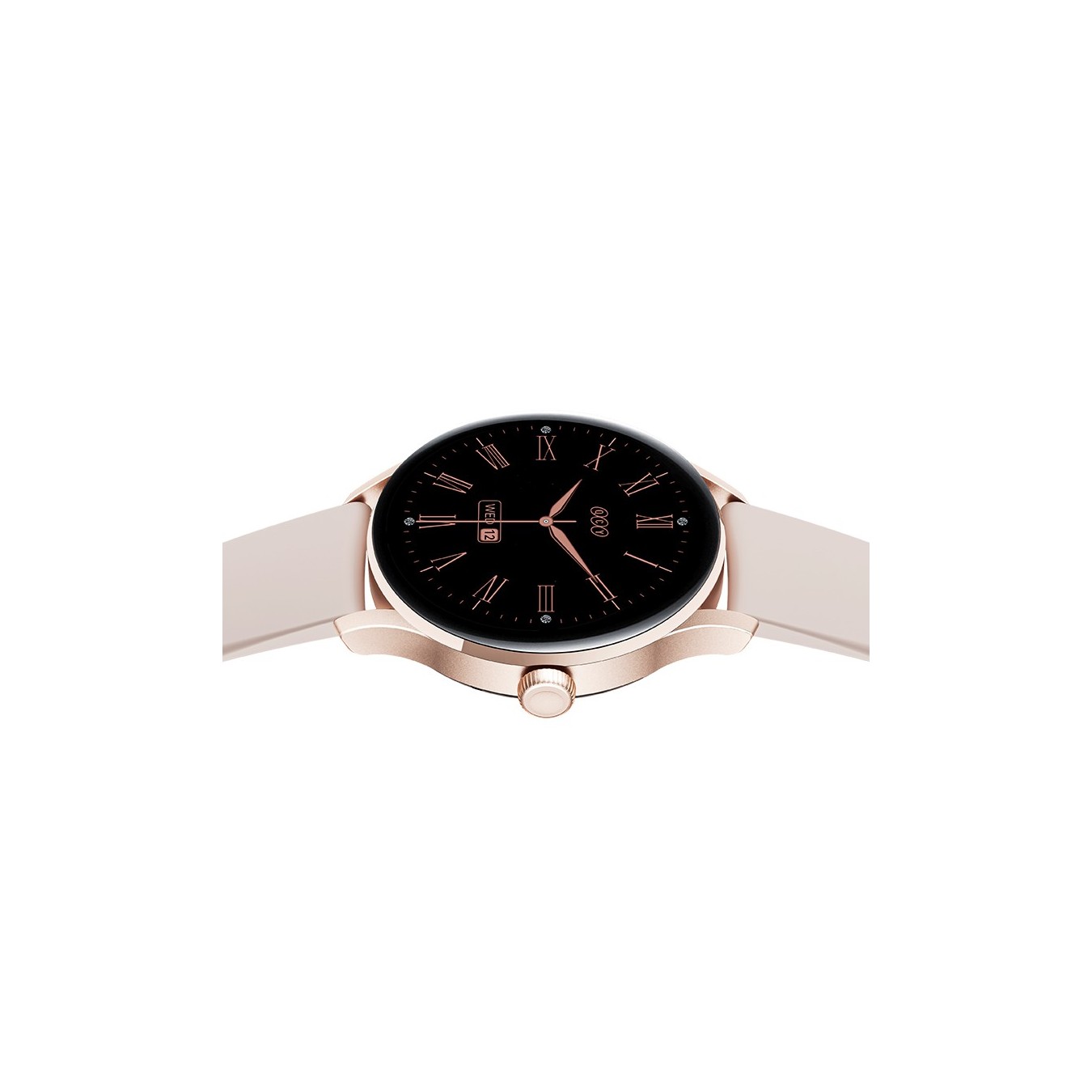 QCY Watch Elite - S11 - Pink Gold, Small metal, 1,19' AMODEL, Fashion BT Call, IPX8 Waterproof, 7Day always