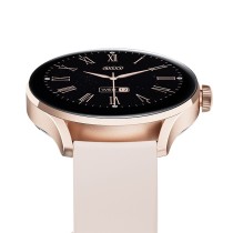 QCY Watch Elite - S11 - Pink Gold, Small metal, 1,19' AMODEL, Fashion BT Call, IPX8 Waterproof, 7Day always
