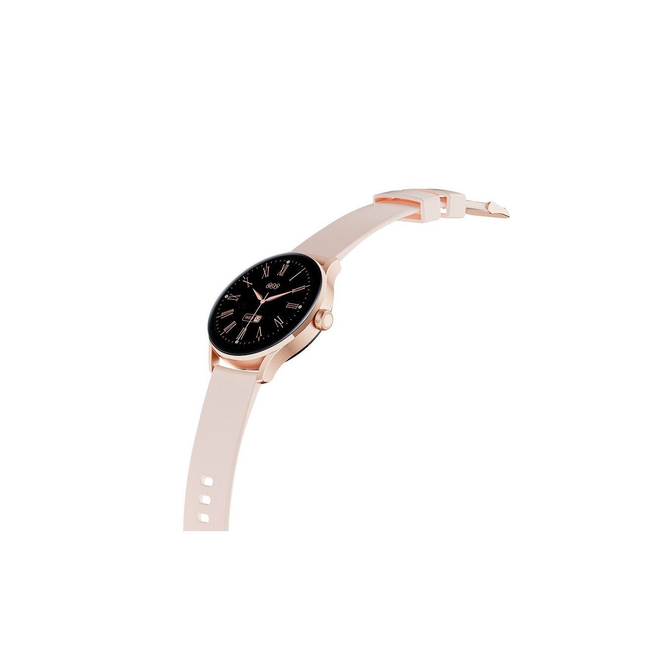QCY Watch Elite - S11 - Pink Gold, Small metal, 1,19' AMODEL, Fashion BT Call, IPX8 Waterproof, 7Day always