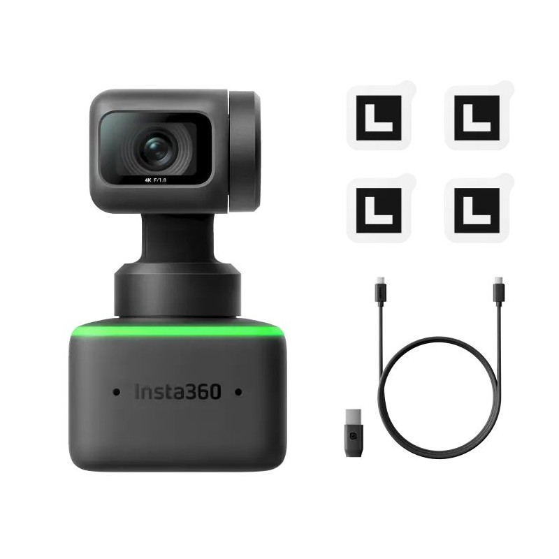 Buy insta360 Link - PTZ 4K Webcam, 1 2 Sensor, AI Tracking, Gesture Control, HDR... in Cyprus, Nicosia, Limassol, Larnaka, Pafos