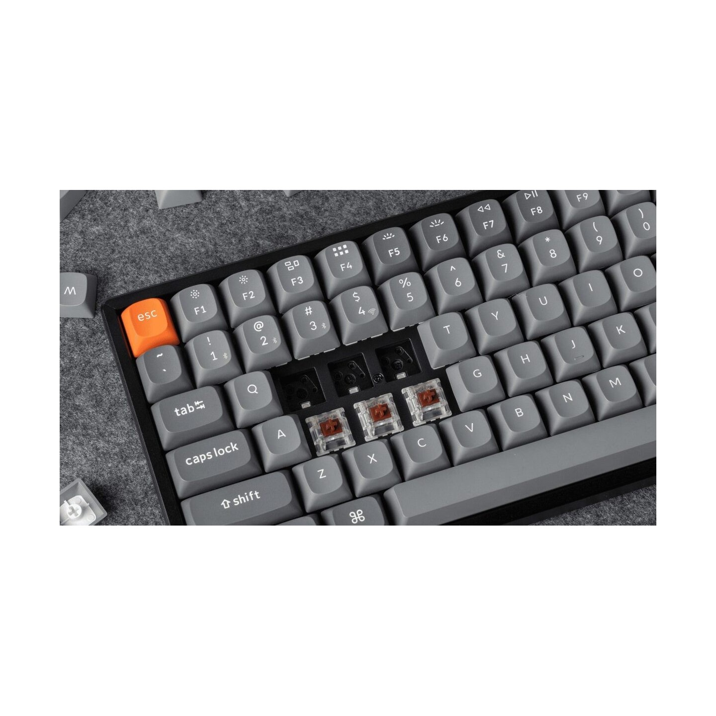 Keychron K2 Max K2M-J3 QMK Wireless Mechanical Keyboard Brown Switch 75% US (Boxed) — Buy in Cyprus with Fast Delivery