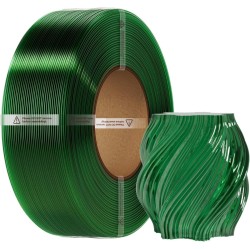 Creality Filament - CR-PETG - Transparent Green - No Reel 3D Printer Filament, Hard Glossy, Tensile 49MPA, 1 kg