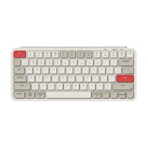 Keychron B1 Pro - B1P-K13 - Ultraslim Mini Wireless BT Keyboard ZMK Online customize Retro Red 75% US
