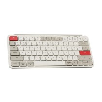 Keychron B1 Pro - B1P-K13 - Ultraslim Mini Wireless BT Keyboard ZMK Online customize Retro Red 75% US