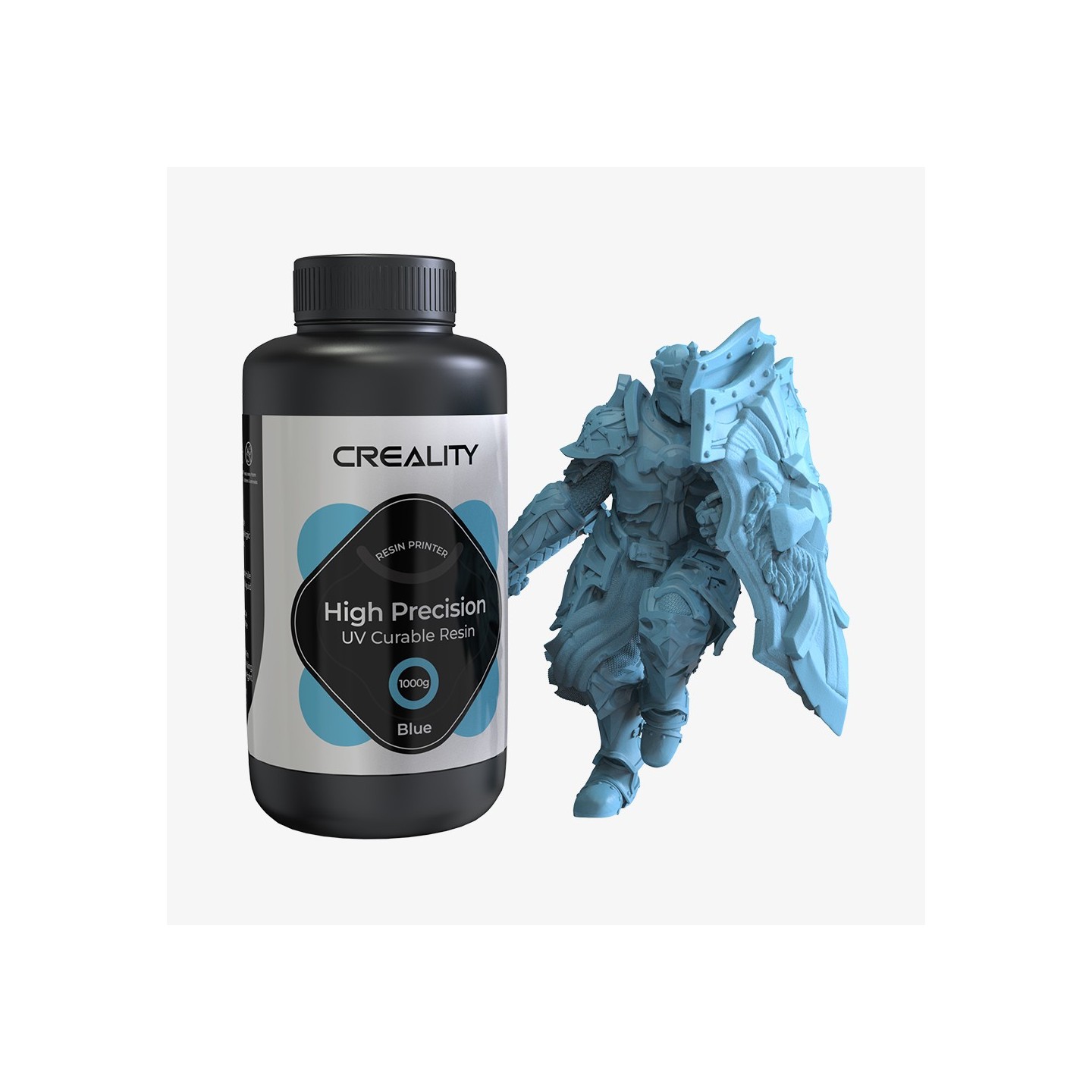 Creality LCD 8K High Precision UV Curable Resin - 3302190002 - Blue — Buy in Cyprus with Fast Delivery