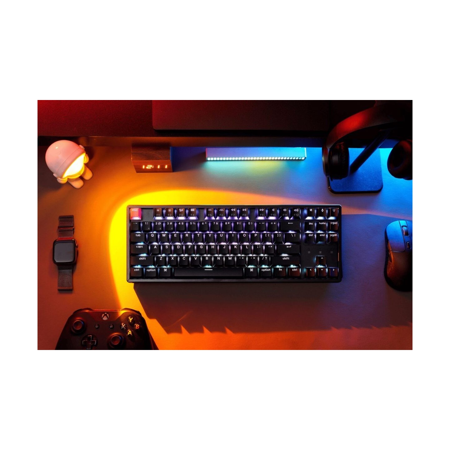Keychron K8 V2 K8X-J3 Brown Switch Hot-Swap RGB 80% US Aluminum (Boxed) — Buy in Cyprus with Fast Delivery