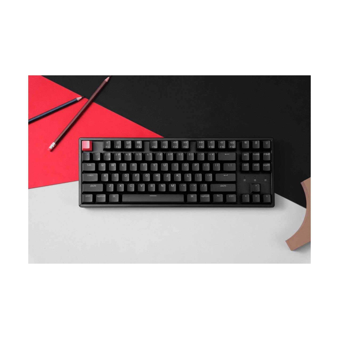 Keychron K8 V2 K8X-J3 Brown Switch Hot-Swap RGB 80% US Aluminum (Boxed) — Buy in Cyprus with Fast Delivery