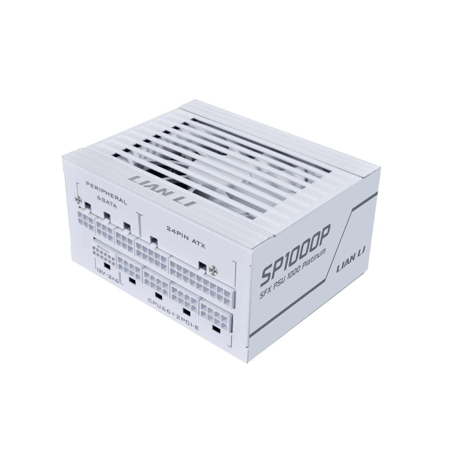 LIAN LI SP1000P White 1000W 80+ Platinum SFX PSU 12V-2x6 10Y Warranty (Boxed) — Buy in Cyprus with Fast Delivery