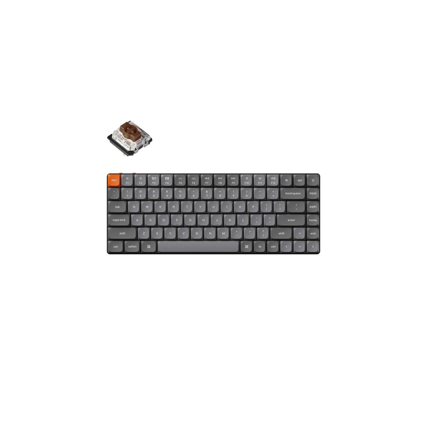 Keychron K3 Max K3M-H3 75% Wireless Mechanical Keyboard - Brown Switch (Boxed) — Buy in Cyprus with Fast Delivery