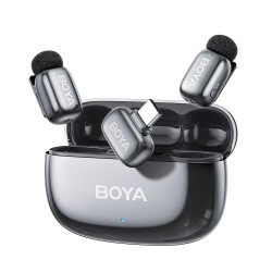 Buy BOYA Mic - Mini 2 - Type-C Space Gray, 2,4GHz 2mic Wireless AI-ANC Mic w. Ch... in Cyprus, Nicosia, Limassol, Larnaka, Pafos