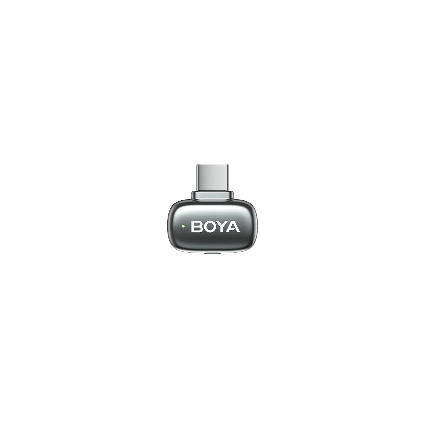 BOYA Mic - Mini 2 - Type-C Space Gray, 2,4GHz 2mic Wireless AI-ANC Mic w. Charging Box Mono stereo safety-tr