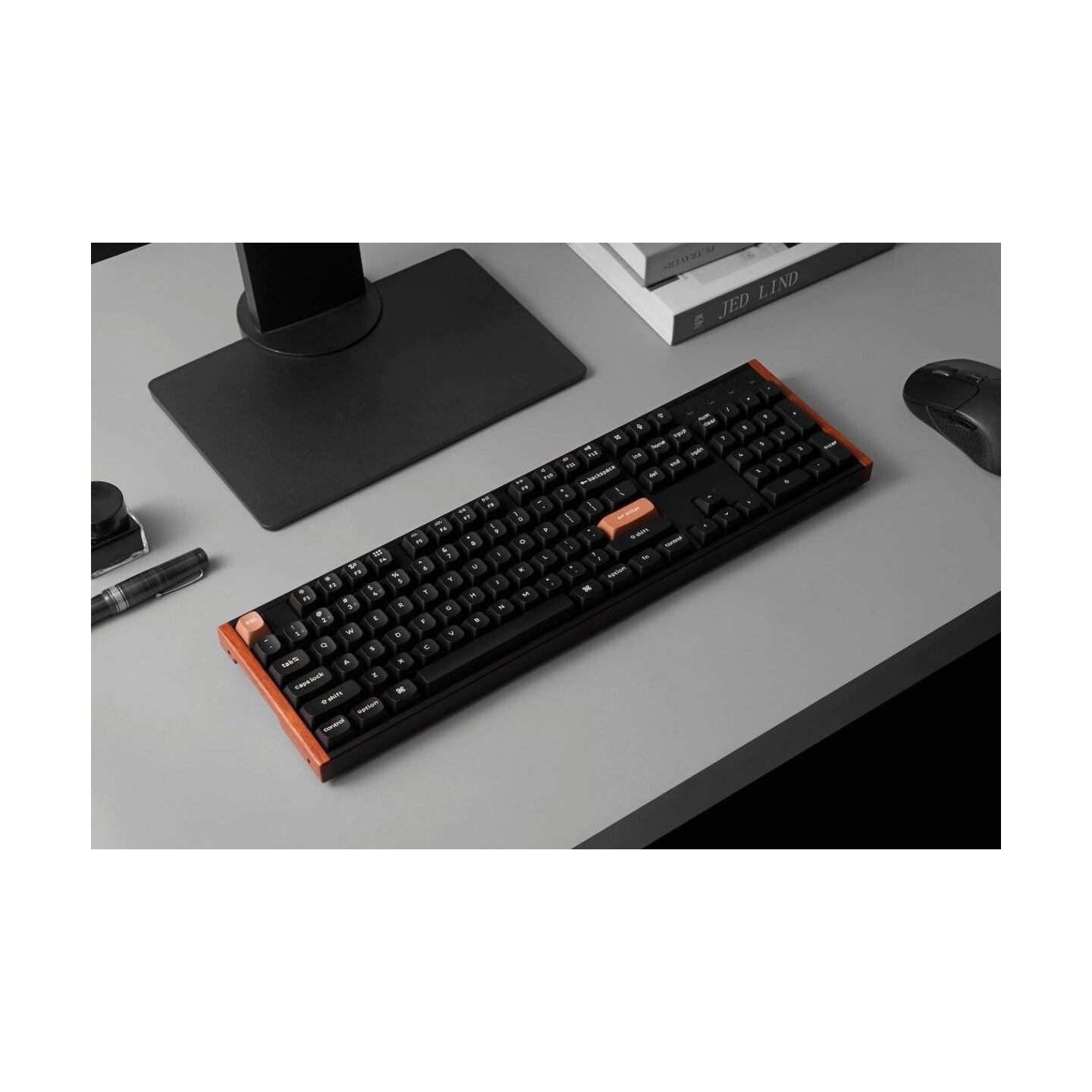 Keychron K10 HE K10H-F1 Special Wood Edition Wireless Magnetic Hall Effect RGB Keyboard 100% US (Boxed)