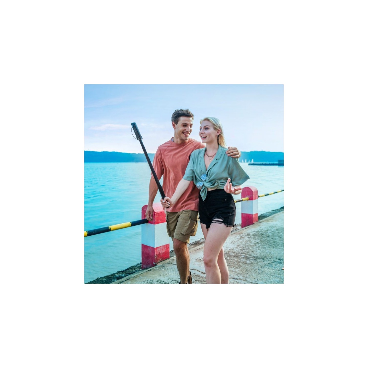 Insta360 Power Selfie Stick - 100CM Selfie Stick with built-in 4500mAh battery — Buy in Cyprus with Fast Delivery