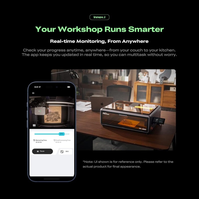 Buy Creality Falcon - A1 Pro - 20W Laser Engraver, 20W Blue & Optional 2W IR las... in Cyprus, Nicosia, Limassol, Larnaka, Pafos