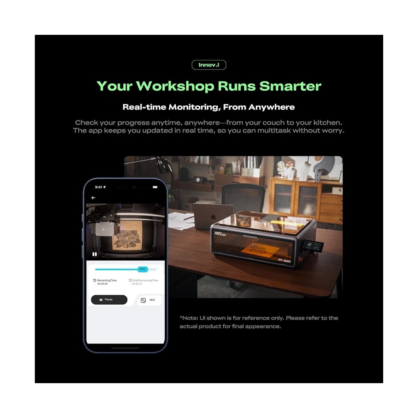 Creality Falcon - A1 Pro - 20W Laser Engraver, 20W Blue & Optional 2W IR laser module 358x268