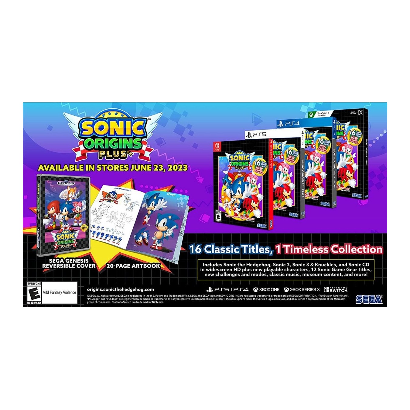 Sonic Origins Plus PS4 - Limited Edition — Buy in Cyprus with Fast Delivery