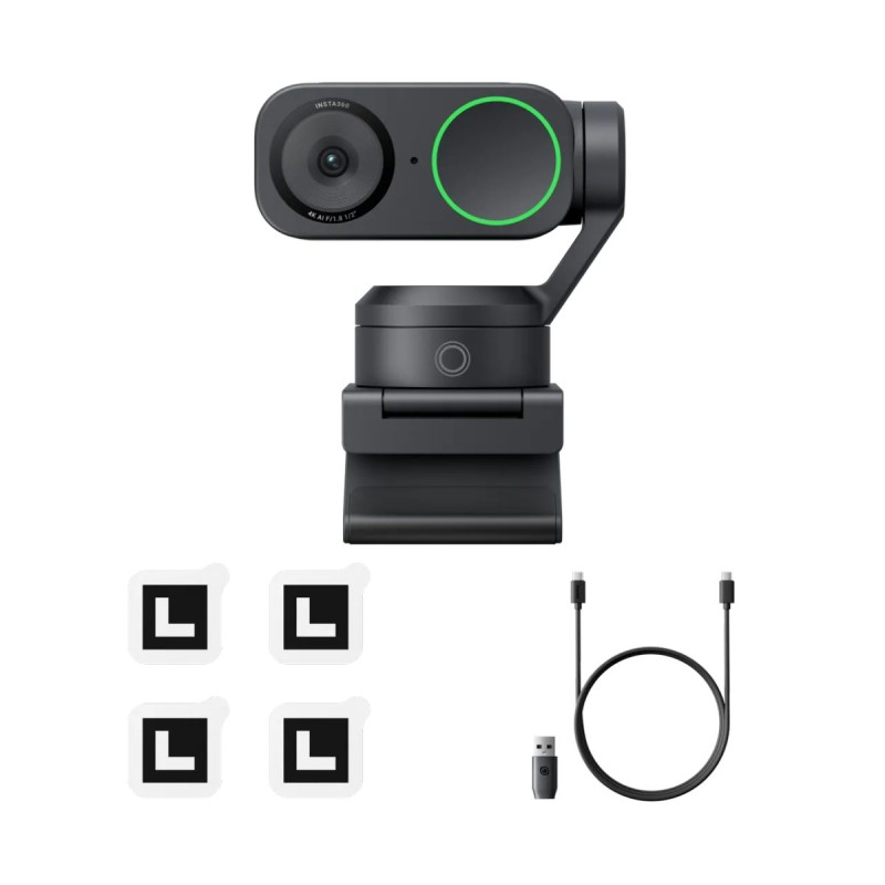 Buy Insta360 Link - Link 2 - 2 Axis Gimbal Edition 4k WebCam, Smart Control, AI ... in Cyprus, Nicosia, Limassol, Larnaka, Pafos