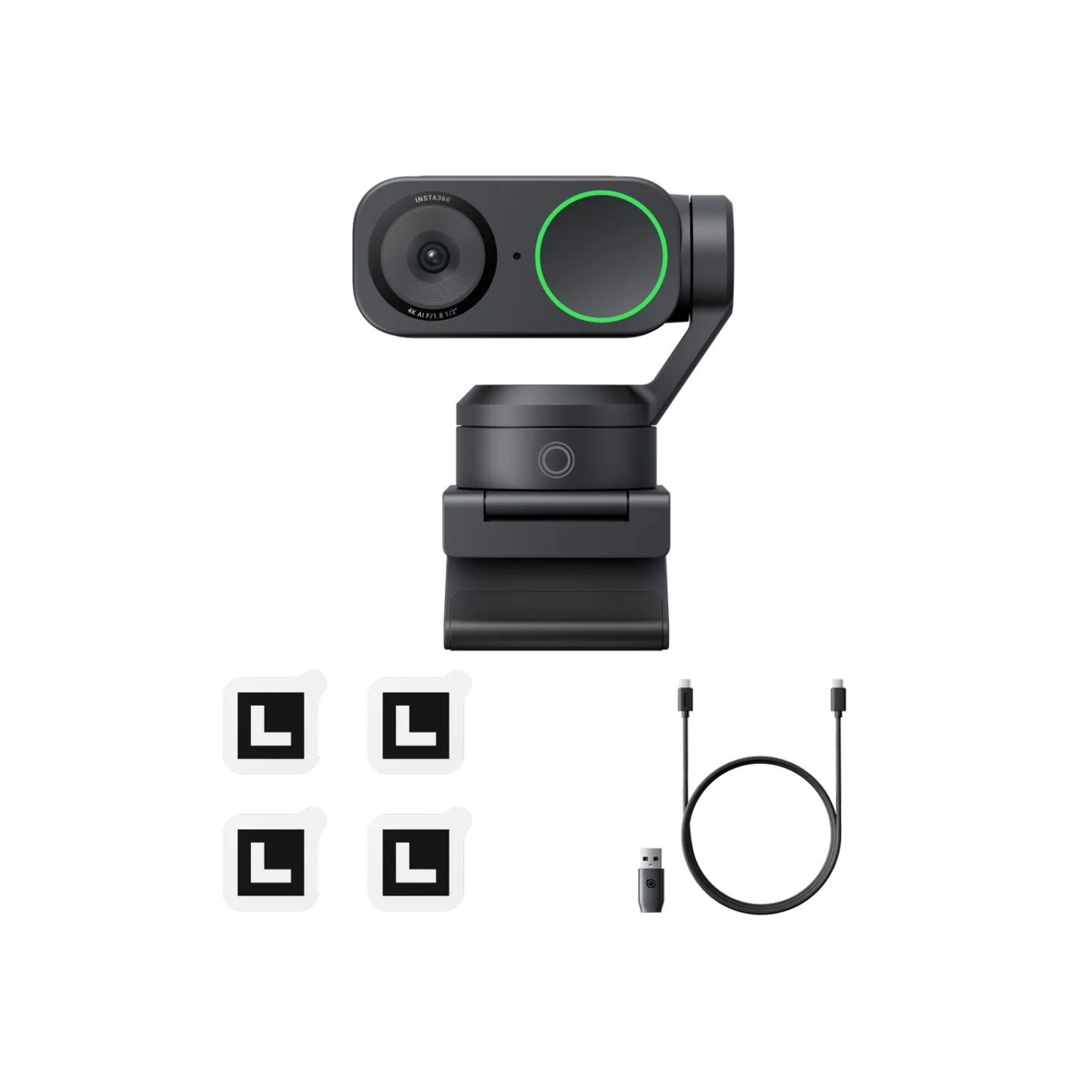 Insta360 Link 2 4K AI Webcam 2-Axis Gimbal - CINSABNB (Boxed) — Buy in Cyprus with Fast Delivery