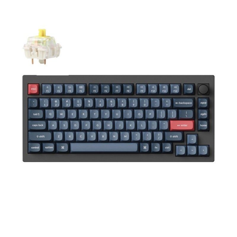 Buy Keychron V1 Max - V1M-D4 - QMK VIA Wireless Custom Mechanical Keyboard Banan... in Cyprus, Nicosia, Limassol, Larnaka, Pafos