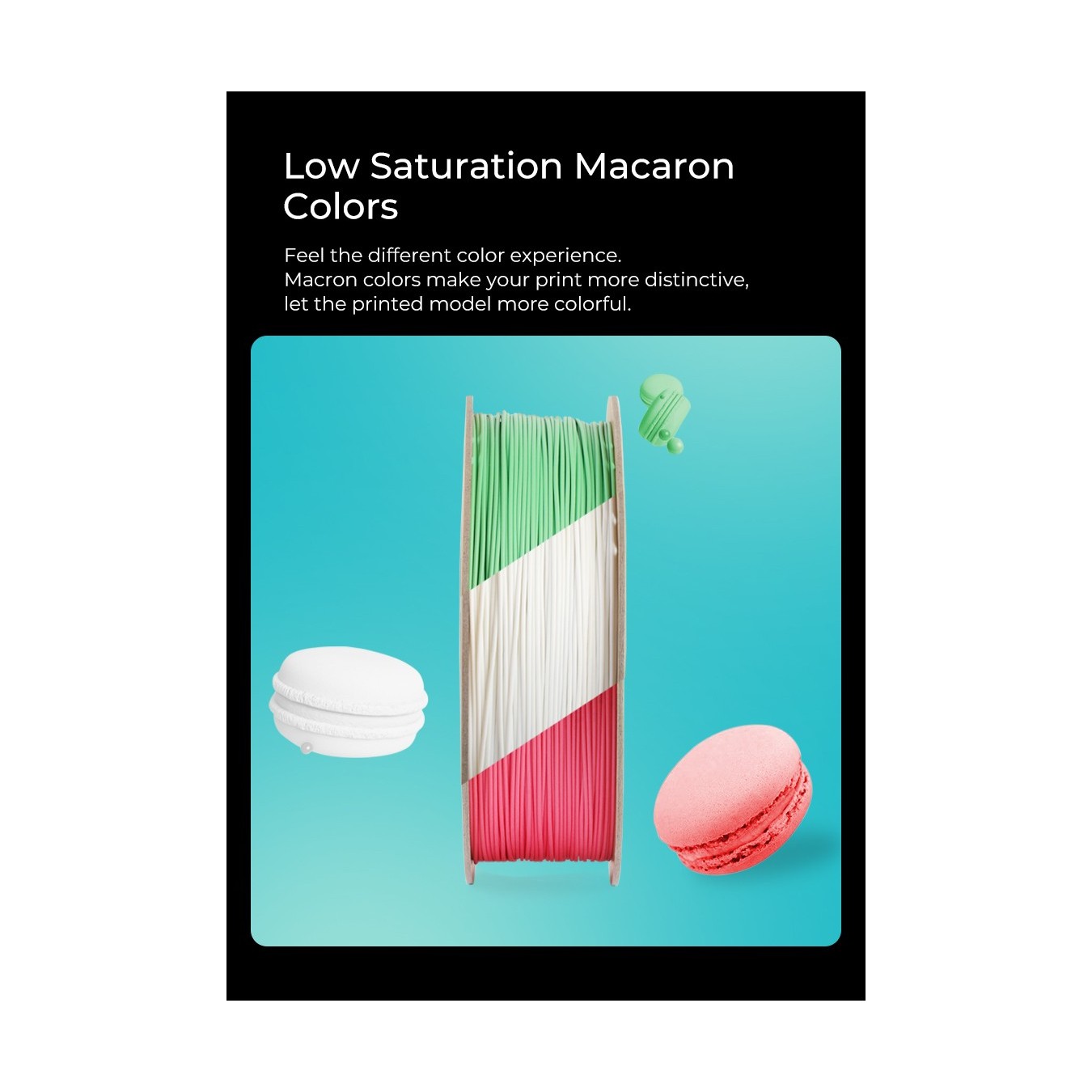 CREALITY CR-PLA Matte Avocado Green 3D Printer Filament - 3301010301 - Matte Avocado Green, 1 kg Spool, 1.75mm