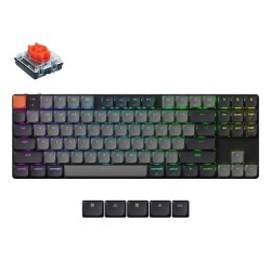Keychron K1 V6 K1X-B1 QMK Wireless Mech Keyboard Red Switch RGB 80% US (Boxed) — Buy in Cyprus with Fast Delivery