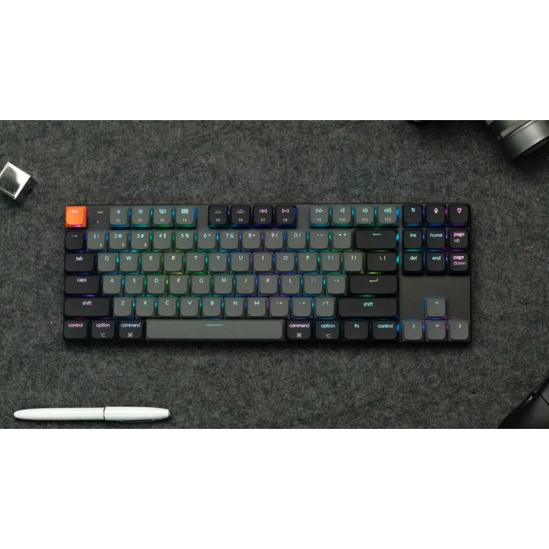 Keychron K1 V6 K1X-B1 QMK Wireless Mech Keyboard Red Switch RGB 80% US (Boxed) — Buy in Cyprus with Fast Delivery