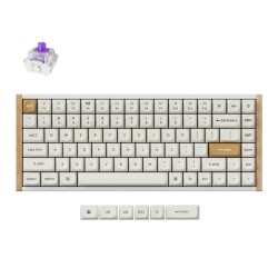 Keychron K2 HE K2H-Q1 75% Wireless Magnetic Hall Effect RGB Keyboard Wood White (Boxed) — Buy in Cyprus with Fast Delivery